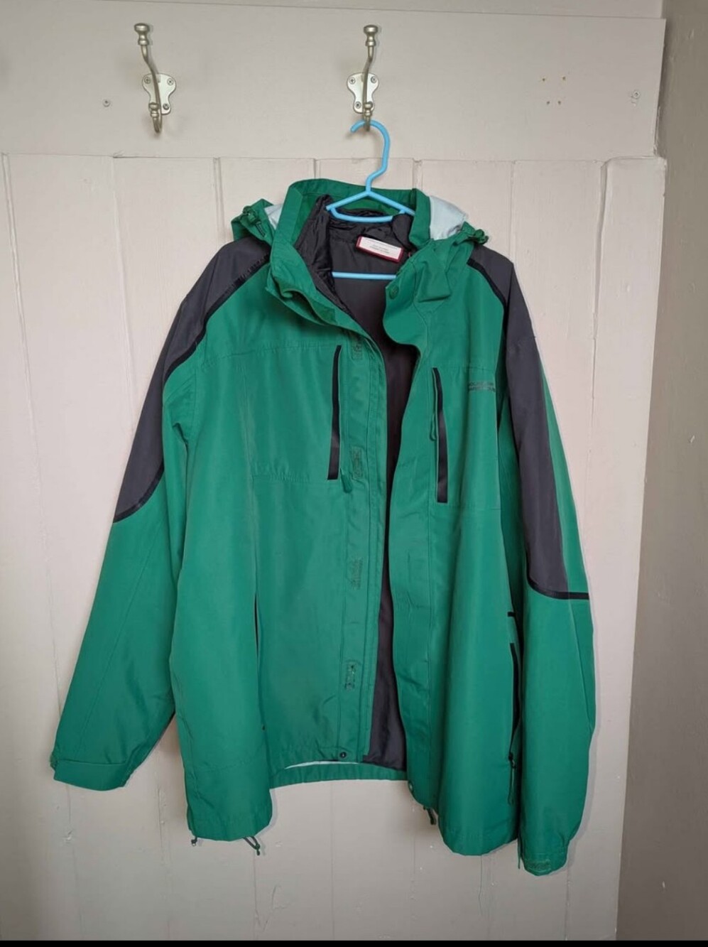 2 in 1 Rain Jacket / Hooded Lined Jacket